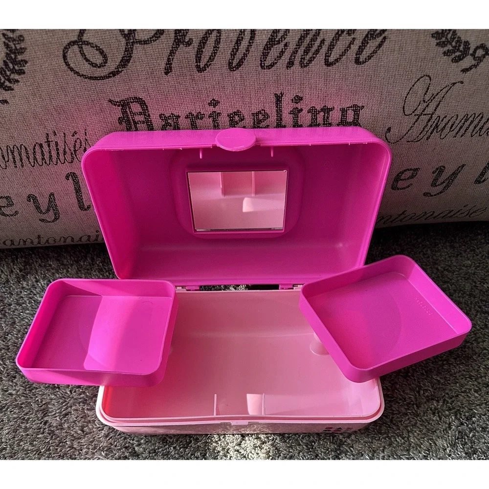 Caboodles Pretty in Petite Makeup Carrying Case - Pink